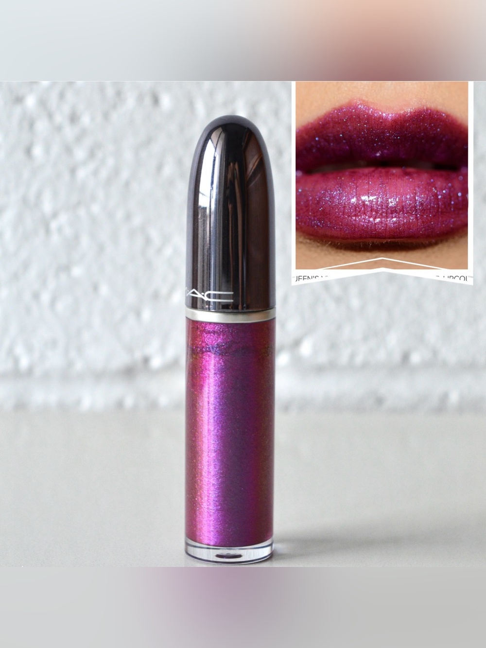 MAC Grand Illusion Liquid Lipcolour *QUEEN'S VIOLET* Limited Edition